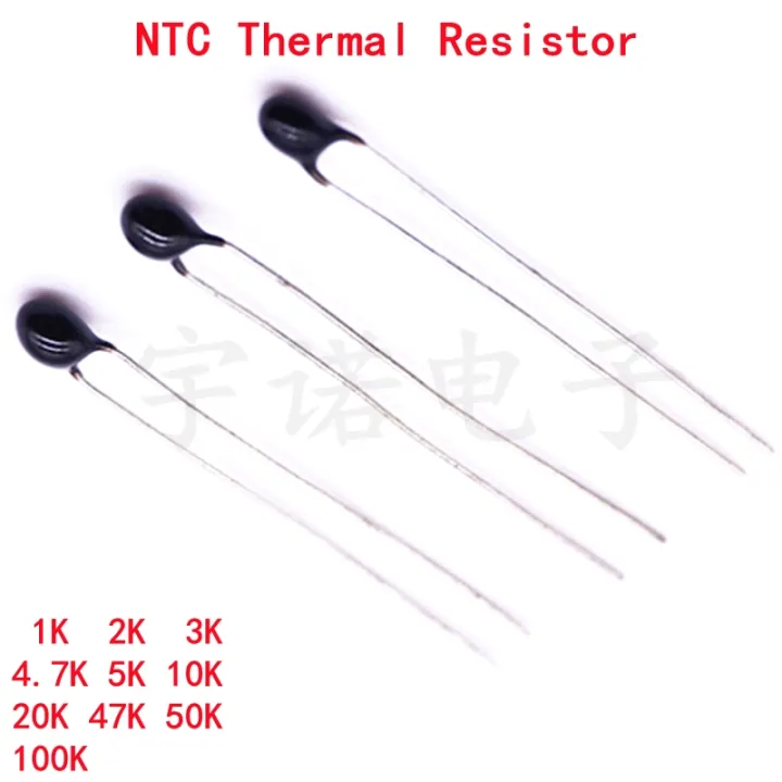 10piece Mf52at Mf52 B 3950 Ntc Thermistor Thermal Resistor New 1k 100k 5 1k 2k 3k 47k 5k 10k 