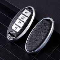 ⊕☎ Hot Sale Soft TPU Car Key Case Cover Shell for Nissan Qashqai X-Trail T32 T31 Juke J10 J11 Kicks Tiida for Infiniti 4 Buttons