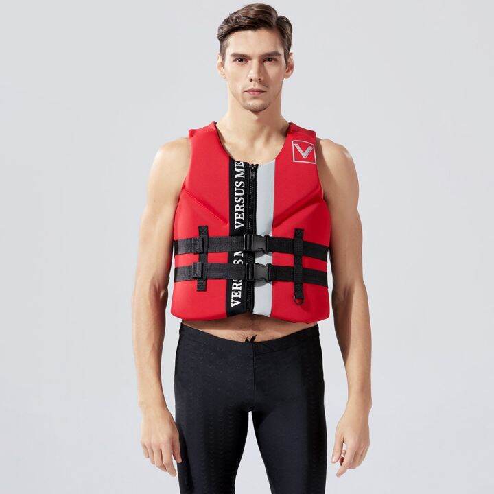 adult-rowing-aid-life-vest-jacket-neoprene-buoyancy-swimming-boating-ski-surfing-survival-drifting-motorboat-water-safety-vest-life-jackets