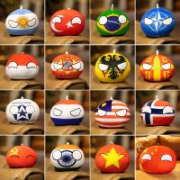 53 style 10cm Countryballs Plush Toy Cute Polandball Plush Pendant Soft Countryball Stuffed Pendant Keychain Gifts for Children