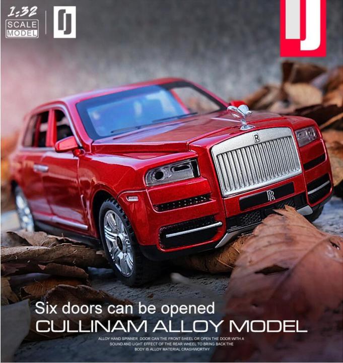 1-32-d-iecast-ของเล่นยานพาหนะ-rolls-royce-cullinan-รถรุ่นล้อแม็กแสงเสียงดึงกลับรถของเล่น