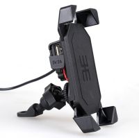 Motorcycle Bike Bicycle Handlebar Mount Holder For Cell Phone GPS Stand Phone Holder For Mobile Phone With Mirror Base Mount New