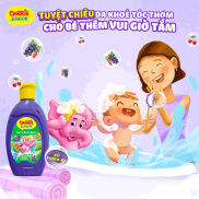 Tặng voi bông xinh xắn Sữa tắm gội toàn thân cho bé Carrie Junior 700ml