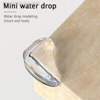 New Practical Water Drop Table Corner Protector Transparent Furniture Anti-collision Cover Furniture Corner Guard Home Supplies