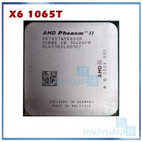 AMD Phenom X6 1065T X6-1065T 2.9GHz หก-Core เครื่องประมวลผลซีพียู HDT65TWFK6DGR 95W AM3ซ็อกเก็ต938pin Gubeng