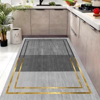 Modern Geometric Printed Kitchen Carpets Home Decor Living Room Rugs Anti Slip Bathroom Bedroom Floor Mat Entrance Doormat Tapis