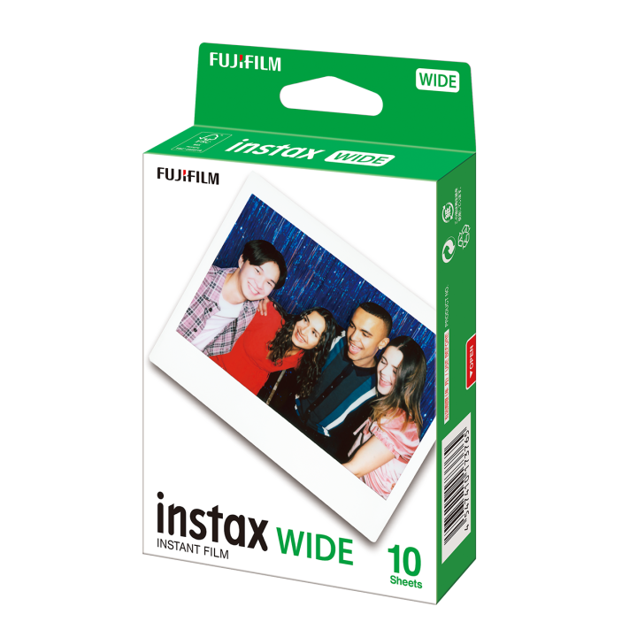 fujifilm-instax-wide-film-10pcs-pack-ฟิล์มขนาด-wide-สำหรับกล้องอินสแตนท์-1แพ็ค-ถ่ายได้-10-รูป-ของแท้