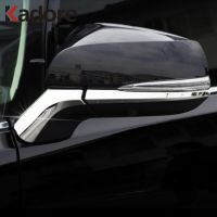 For Toyota RAV4 RAV 4 2019 2020 2021 Chrome Accessories Side Door Rear View Mirrors Cover Trim Mirrors A Pillar Sticker