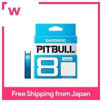 SHIMANO PE Line Pitbull 8ถัก200เมตรหมายเลข1.5สีน้ำเงินเข้ม31.7lb PL-M68R เอ็นตกปลา