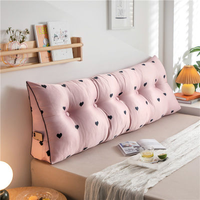2021 Sale Removable Bedside Pillow Cushion For Bedroom Sofa Triangular Large Backrest Bed Big Soft Tatami Pack Pillows Dormitory