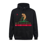 Sudadera con capucha de manga larga para hombre, prenda deportiva de gran tamaño con estampado de Ride California, BMX, MTB y Ciclismo de Carretera, ideal para regalo