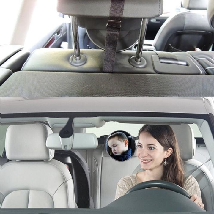 17-17ซม-กระจกรถ-baby-car-safety-view-back-seat-mirror-baby-facing-rear-ward-infant-care-square-safety-kids-monitor