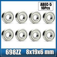 698ZZ Bearing ABEC-5 10PCS 8x19x6 mm Miniature 698Z Ball Bearings 698 ZZ EMQ Z3V3 Quality