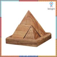 Ama-Wood ของเล่นไม้ ปิระมิด 7 ชิ้น (Wooden Pyramid Puzzle 7 Pcs) สินค้ามีจำนวนจำกัด
