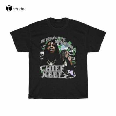 Chief Keef Rap Tee, She Say She Love Me Vintage Shirt, Rapper Unisex Shirt Custom Aldult Teen Unisex Digital Printing Tee Shirt XS-4XL-5XL-6XL