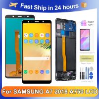 ❐✴ 100 Tested For Samsung Galaxy A7 2018 A750 LCD Display Touch Screen Digitizer Parts Assembly For Samsung A750 A750F LCD Display