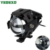 ♕ไฟหน้ารถจักรยานยนต์ LED U5ของ Farol Moto อุปกรณ์เสริมสำหรับ Ducati Monster 1200 Yamaha แดร็กสตาร์400 BMW R 1200 Gs Lc Benelli Tnt