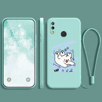 เคส huawei p20 lite ยางนิ่ม กันกระแทก กันน้ำ กันลื่น ฝาหลัง คลุมเต็มขอบ ไม่เบียด ฟิล์มมือถือ เคสใส่เลนส์ ลายการ์ตูนน่ารัก