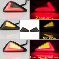 【CW】✼✎✥  1 L-shape Motorcycle Mount Turn Indicator Lamp DRL Blinker Led Flashing Lights