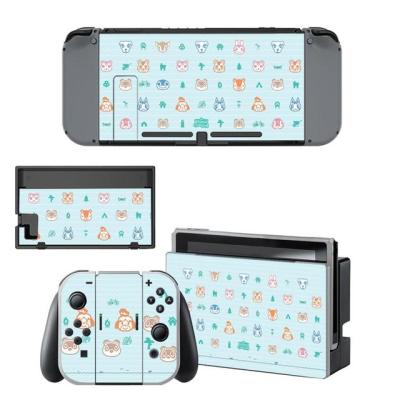 ผิวสติกเกอร์สำหรับข้ามรูปสัตว์ Nintendoswitch Switch คอนโซล &amp; ตัวควบคุมสติ๊กเกอร์เกมป้องกันสติ๊กเกอร์ไวนิลติดรถยนต์ Nintendoswitch