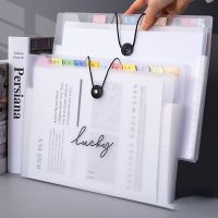 A4 Multigrid File Document Pouch Folder Holder Organizer Planner Organ Bag Folder Material Bill Storages Office Accessories Note Books Pads