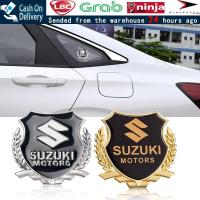 2ชิ้น/เซ็ตสำหรับSuzukiตราสัญลักษณ์โลหะตราสติกเกอร์