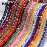 4mm Bicone shape Faceted Crystals Beads Pointed Glass Spacer Loose beads For DIY Bracelet Necklace Jewelry Making Accessories