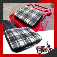 เบาะหลังลายสก๊อต สีขาว ขนาดกลาง สำหรับฮอนด้า CT125 PASSENGER SEAT PAD FOR HONDA CT125 HUNTER TRAIL ปี 2020-2023