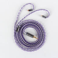 XINHS  8 strands of silver-purple single crystal copper plated with silver