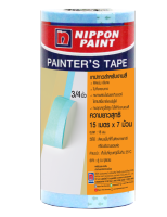 NIPPON PAINT Painter Tape 007 เทปกาว (สีฟ้า) ยาว 15 เมตร