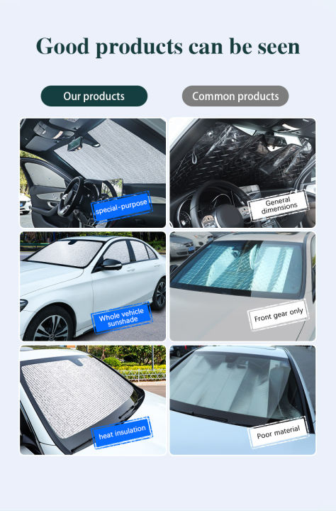 รถหน้าต่างเต็มปกอุปกรณ์ป้องกันแสงแดดสำหรับฮอนด้าโอดิสซี2014-2015-2016-2017-2018-2019-rc2อัตโนมัติกระจก-shababy-visor