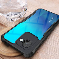 Realme C30เคสโทรศัพท์อะคริลิคใสเต็มรูปแบบเสริมฝาครอบป้องกันมุมเคสใส