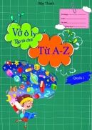 Tập tô chữ. Tập 1. Tập tô nét cơ bản, tô chữ đứt đơn giản. Khổ A4