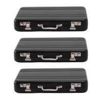 3X Business Card Case Mini Carry Case Card Case Card Password Case Only Used for Card Business Cards, Etc. Black