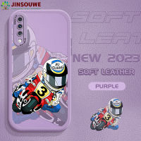 เคสโทรศัพท์เคสสำหรับ Samsung Galaxy A70เคสสำหรับการ์ตูนเด็กหญิงเด็กชายมอเตอร์ไซค์ Racer PU ปกหนัง