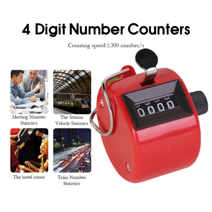 Ana Digital Tally Counter Electronic Hand Held Clicker Sports Manual Clicker