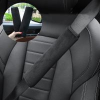 2Pcs Car Seat Belt Covers Universal Plush Safety Belt Shoulder Protection Auto Soft Seat Belt Covers Car Interior Accessories Seat Covers