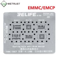 Relife Bga221 153 169 254 162 186 Bga ลายฉลุ Emcc Emcp Reballing Ic Chip Pins บัดกรี Bga ดีบุกตาข่ายแม่แบบความร้อนโดยตรง