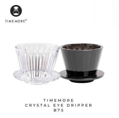 TIMEMORE ดริปเปอร์กาแฟทรง Basket - Crystal Eye Dripper B75