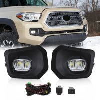 ❍❁✓ For Toyota Tacoma SR SR5 2016 2017 2018 2019 2020 2021 2022 LED Fog Lamps DRL Daytime Running Lights Auto Car Accessories 12V