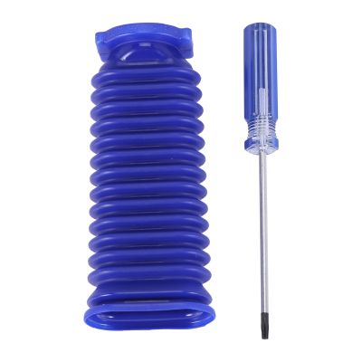 for V6 V7 V8 V10 V11 Soft Velvet Roller Suction Blue Hose Replacement for Home Cleaning Vacuum Cleaner Accessories