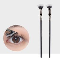 Mascara Brush Fan-shaped Soft No Drop Professional Beauty Mascara Makeup Brush Eye Black Fluorescent Powder Applicator