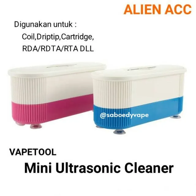 MINI ULTRASONIC CLEANER TOOL PEMBERSIH RDA RTA RDTA COIL ELEKTRIK