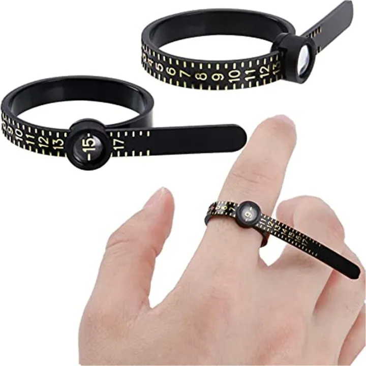 Ring soft ruler with magnifying glass measuring tape | Lazada PH