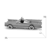 Sanhez โมเดลทีวีโมเดลโลหะ3มิติ,ของเล่นภาพต่อปริศนาแบทโมบิลคลาสสิก DIY
