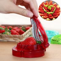 Strawberry Slicer Cutter Corer Huller Fruit Stem Remover Salad Tools Accessories