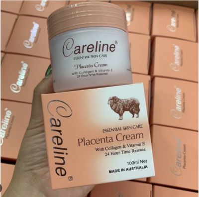 Careline Placenta Cream with Collagen &amp; Vitamin E 100ml.