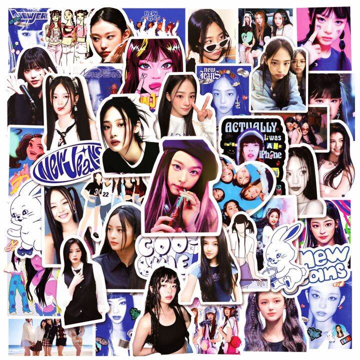 50 Newjeans Girl Group Stickers | Lazada