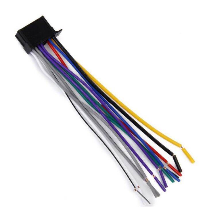 new-for-12cm-car-stereo-radio-replacement-wire-harness-pioneer-2350-install-replacement-with-16-pin-wire-dropshipping