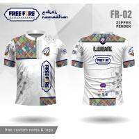 ชุดเสื้อแฟชั่นใหม่ · เกม evos · รอมฎอน · กำหนดเอง · มีซิปสั้น · freefire 2023